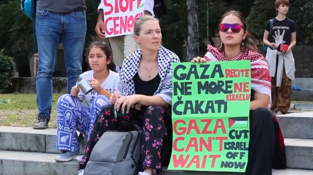 Palestina protest slovenia