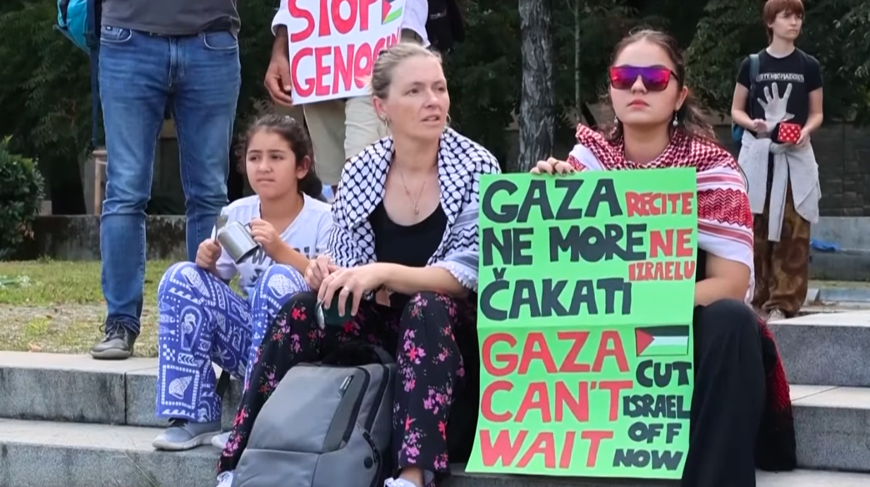 Palestina protest slovenia